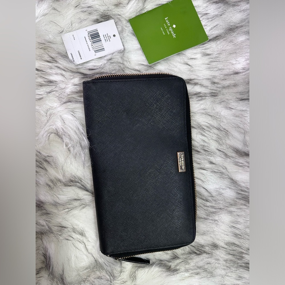 Kate Spade New York Laurel Way Talla Saffiano Leather Wallet Clutch